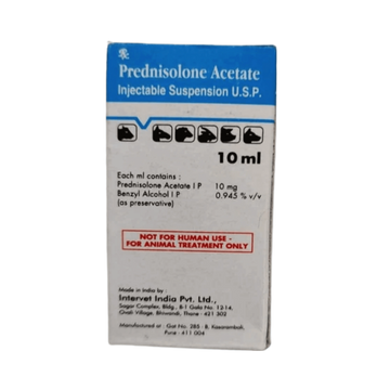 PREDNISOLONE ACETATE INJ 10MG/ML 10ML