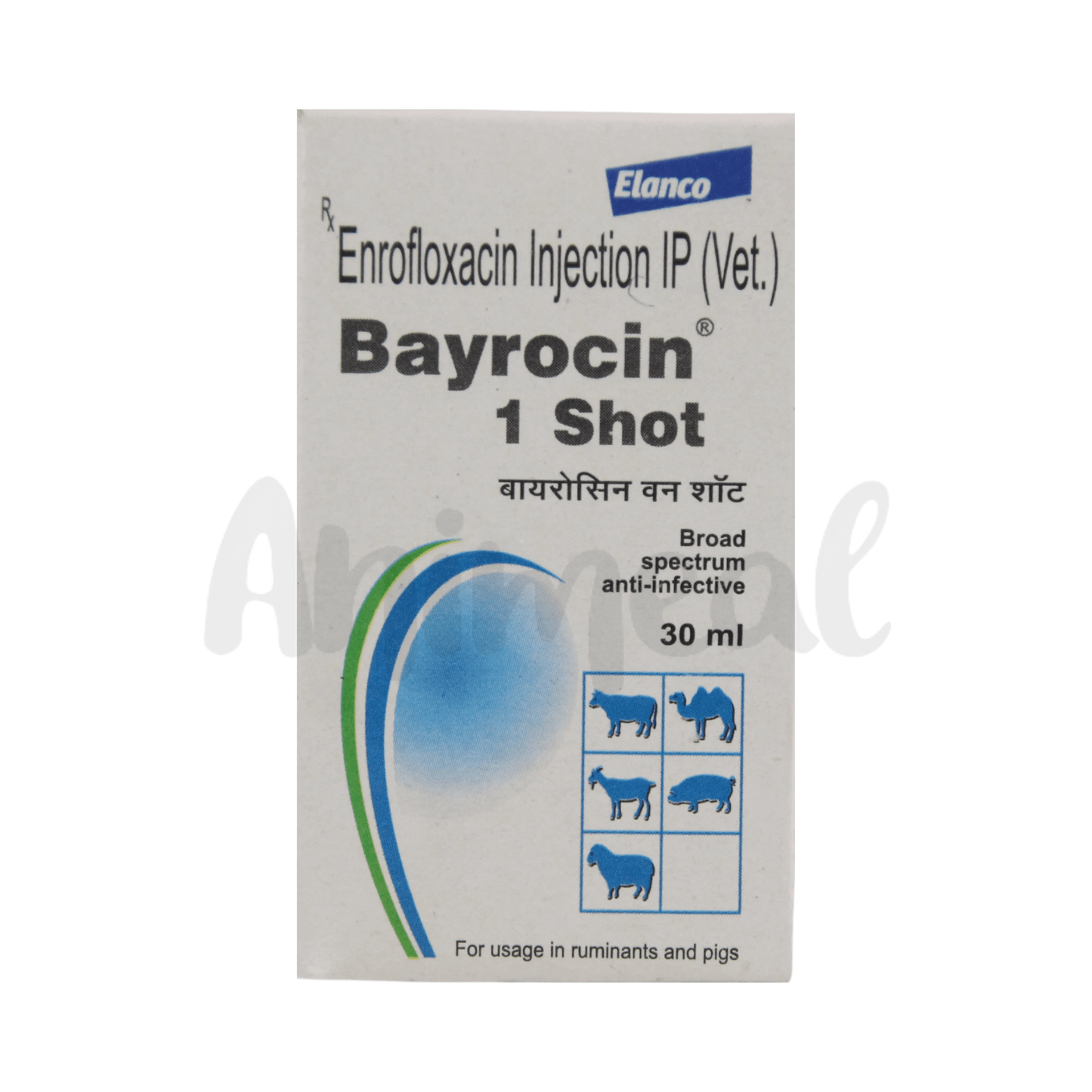 BAYROCIN 1SHOT INJ 100MG 50ML