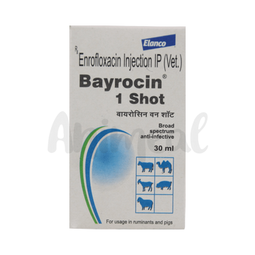 BAYROCIN 1SHOT INJ 100MG 50ML