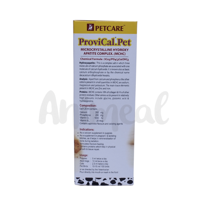 PROVICAL PET SYRUP (L) 500ML