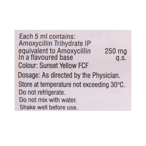 MOX REDIMIX 250MG SYRUP (L) 60ML