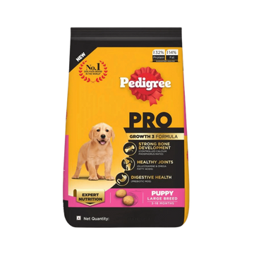 PEDIGREE PRO PUPPY LARGE DRY FOOD (XL) - Animeal