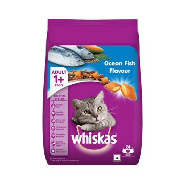 WHISKAS ADULT OCEAN FISH DRY FOOD (S) - Animeal