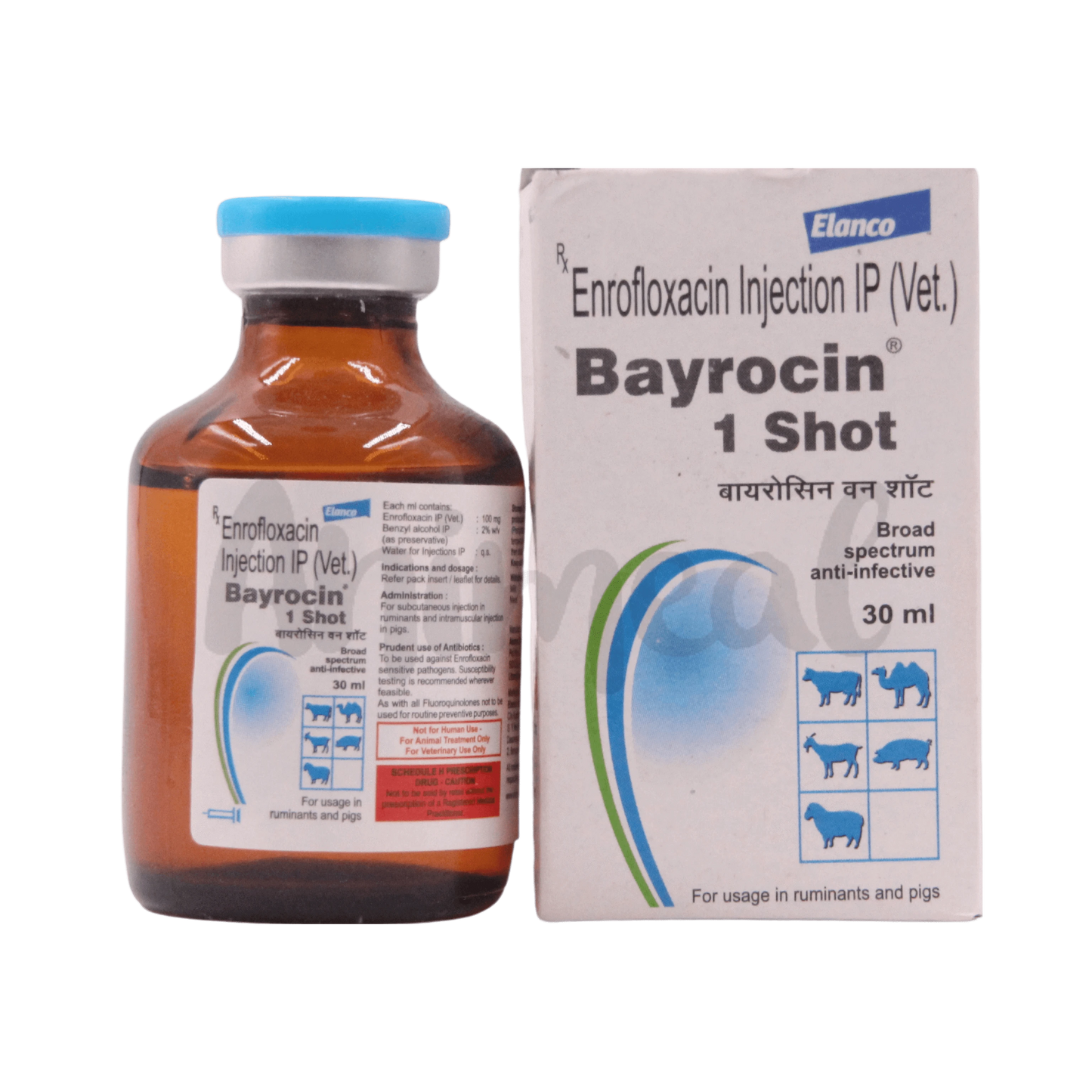 BAYROCIN 1SHOT INJ 30ML