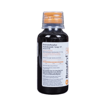 BENADRYL DRY COUGH SYRUP 100ML