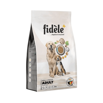 FIDELE PLUS ADULT SMALL & MEDIUM DRY FOOD (L) 12KG