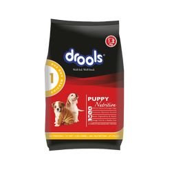 DROOLS PUPPY CHIC & EGG DRY FOOD (M) 3KG