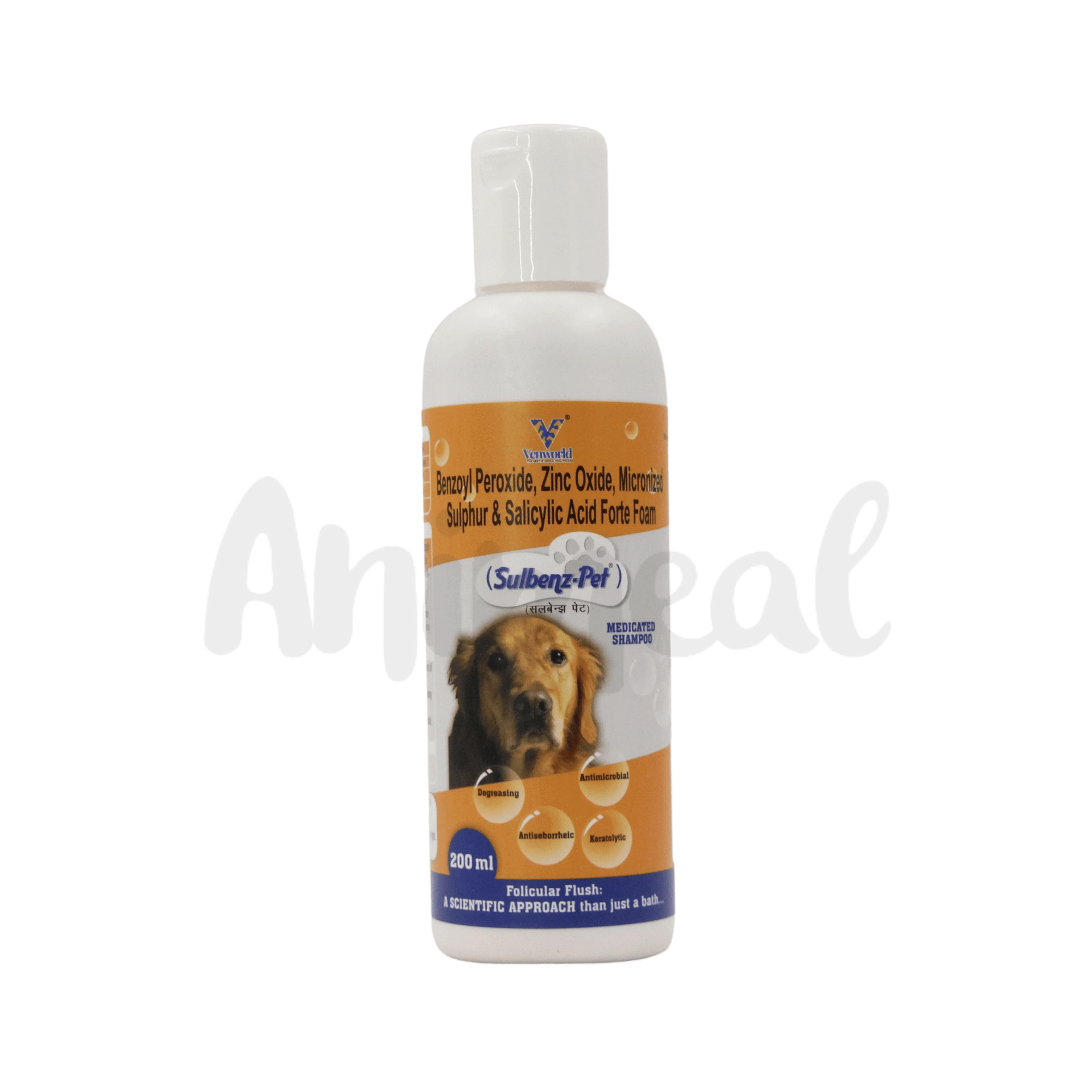 Salicylic acid dog fashion shampoo