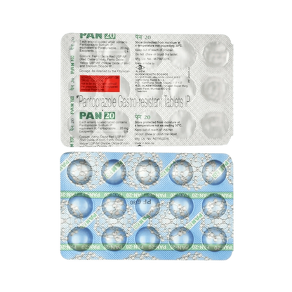 PAN 20MG TABLET 15TAB