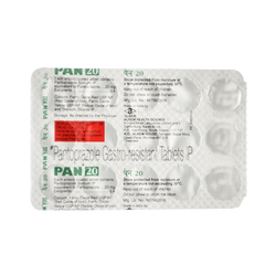 PAN 20MG TABLET 15TAB