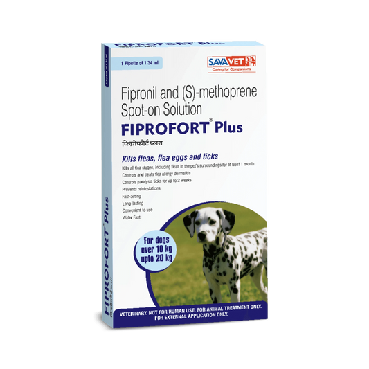 FIPROFORT PLUS (10-20KG) DOG SPOT ON - Animeal