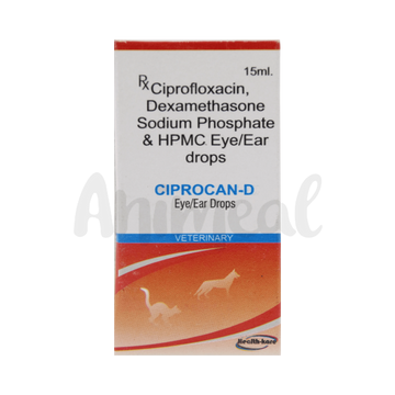 CIPROCAN-D EYE DROPS - Animeal