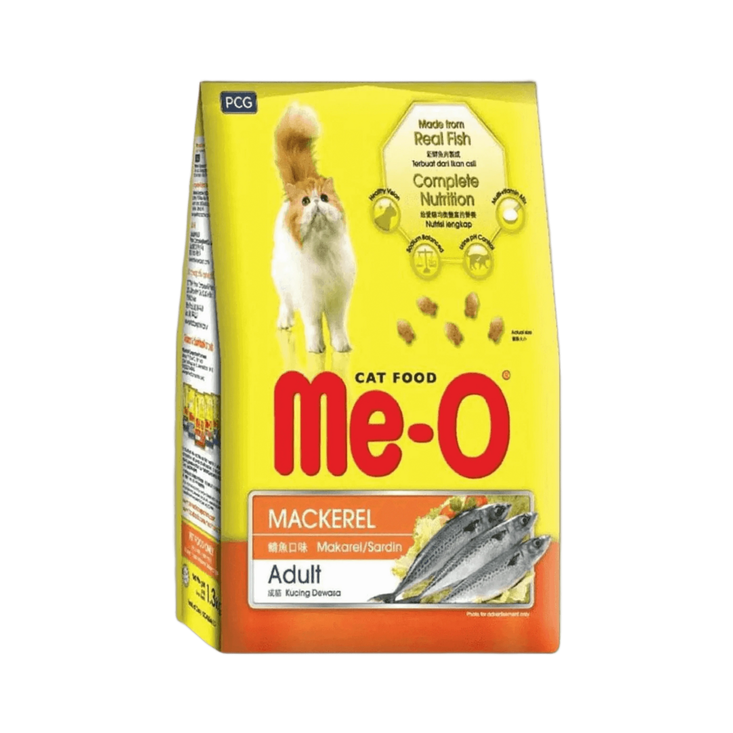 ME-O ADULT MACKEREL DRY FOOD (M) - Animeal