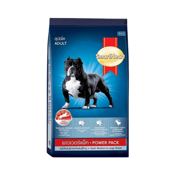 SMART HEART POWER PACK ADULT DRY FOOD (L) 3KG