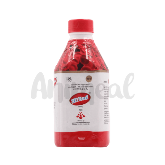 3D RED SYRUP 500ML