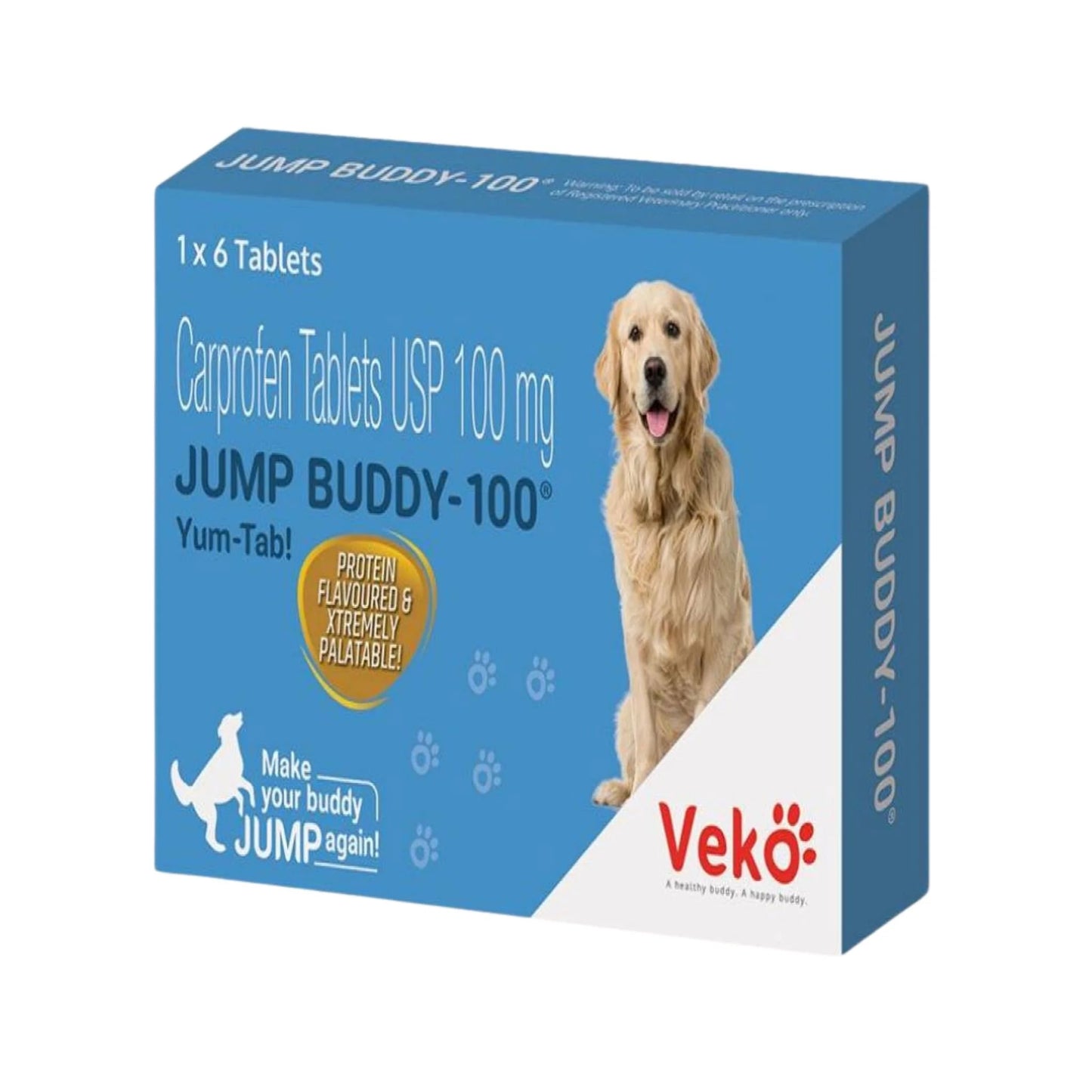 JUMP BUDDY 100MG TABLET - Animeal