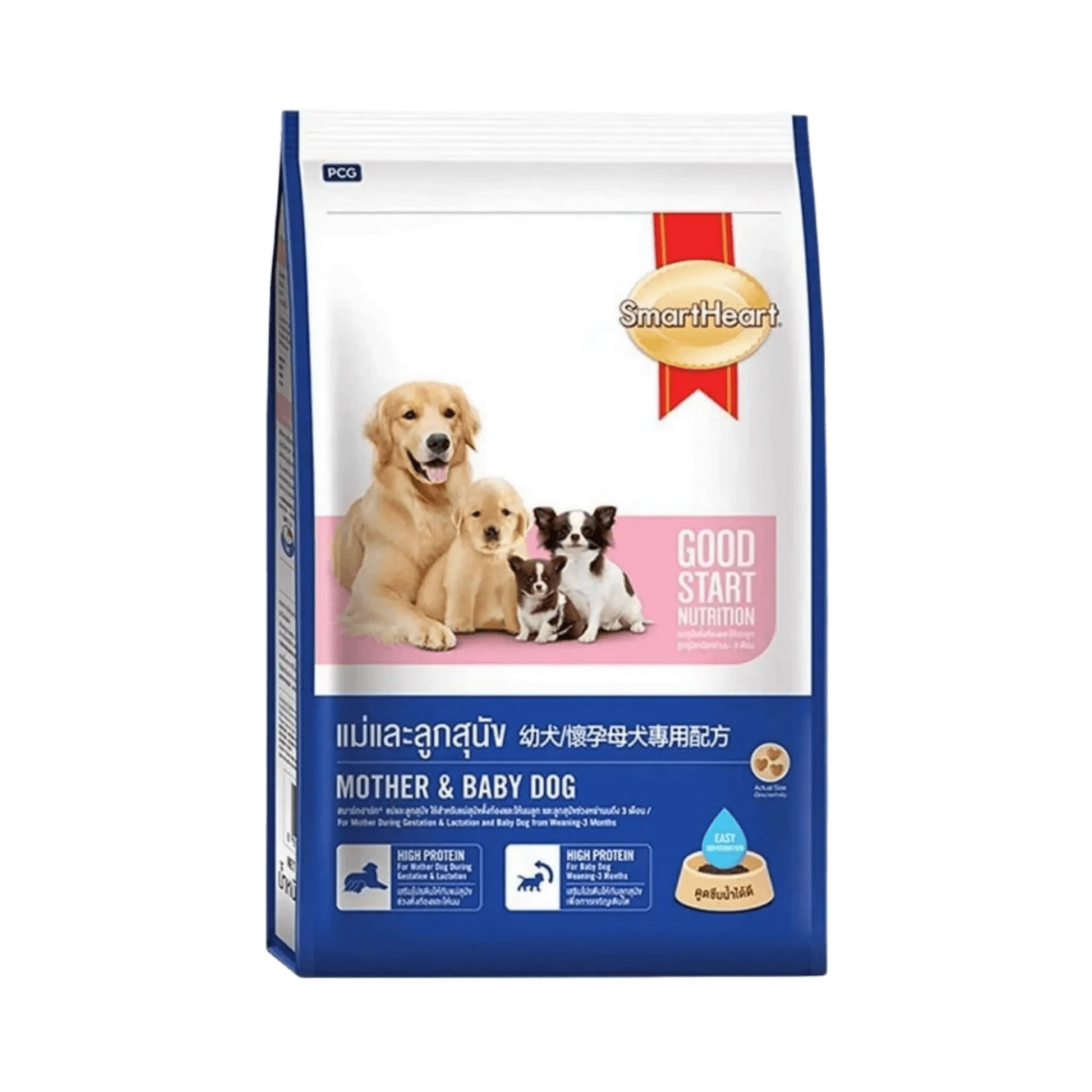 SMART HEART MOTHER & BABY DRY FOOD (M) 2.6KG