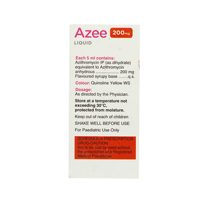 AZEE 200 DRY SYRUP