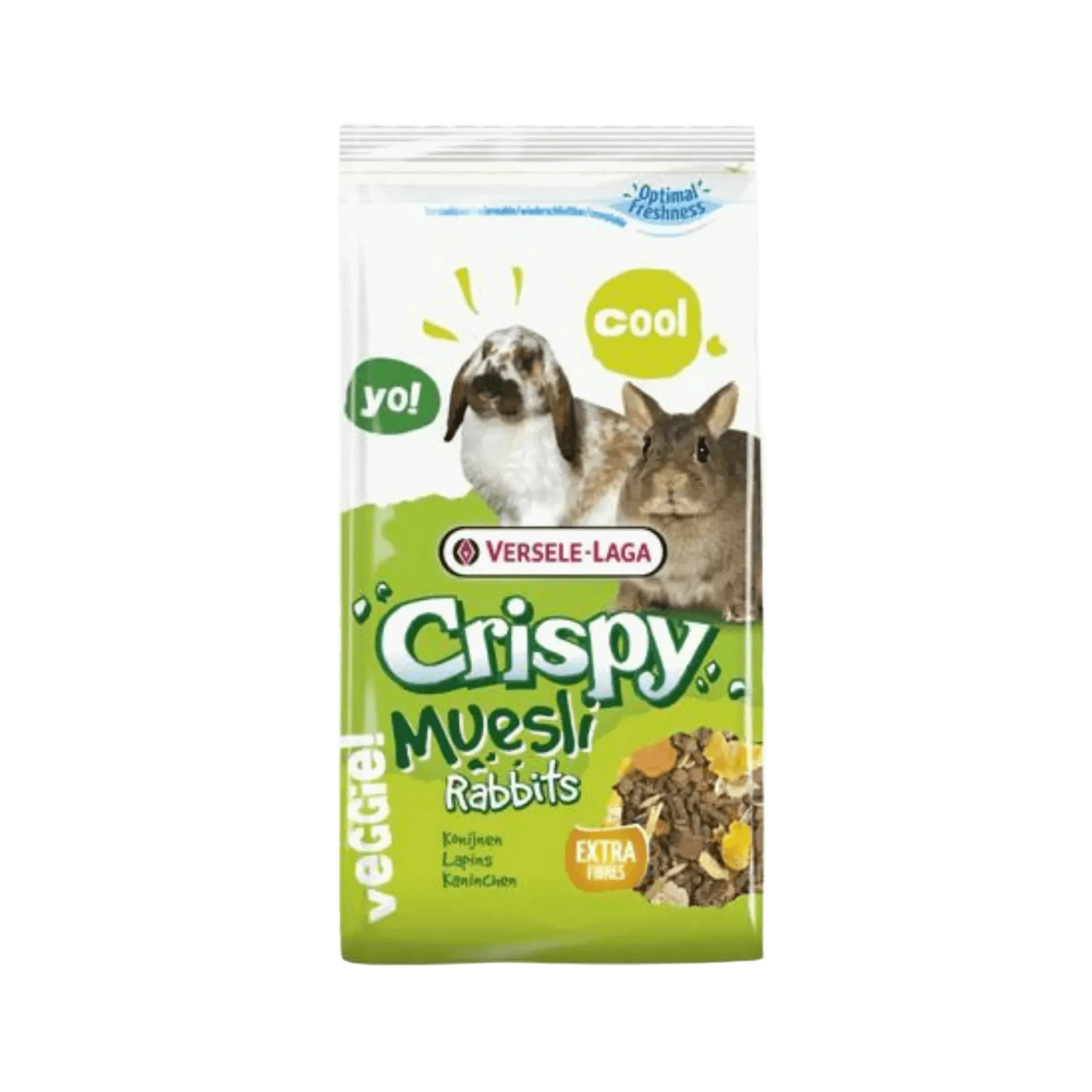 CRISPY MUESLI RABBIT DRY FOOD (XL) 20KG