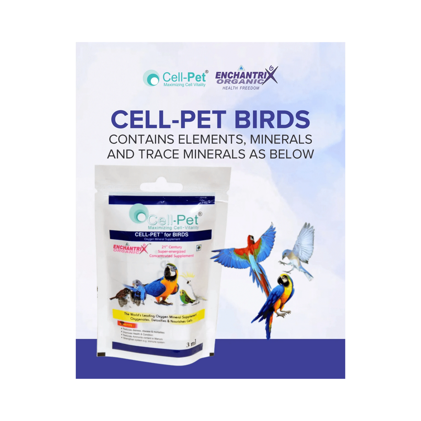 CELL-PET BIRD 3ML