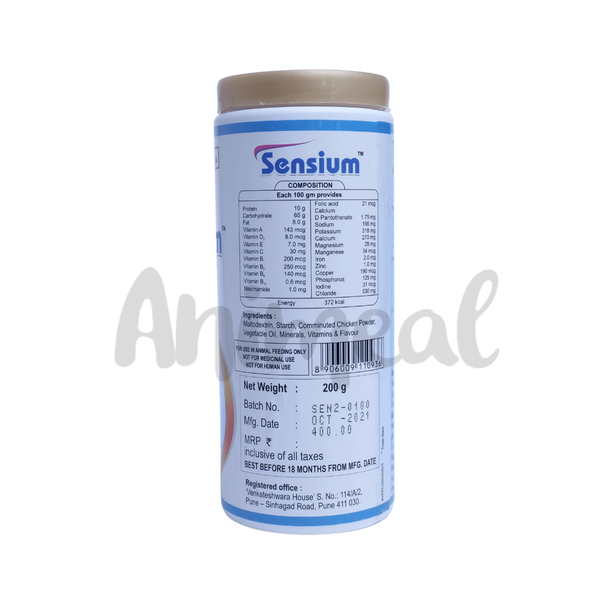 Sensium powder shop for dogs