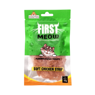 FIRST MEOW SOFT CHICKEN STRIP - Animeal