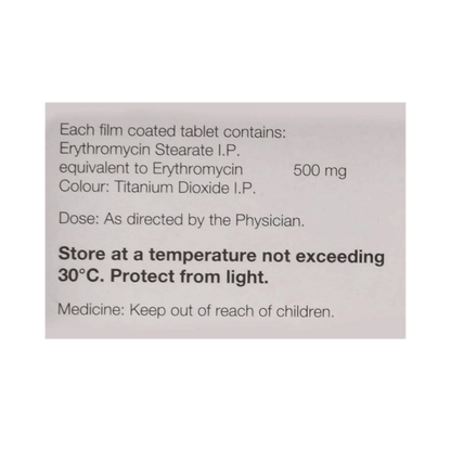 ERYTHROCIN-500MG TABLET