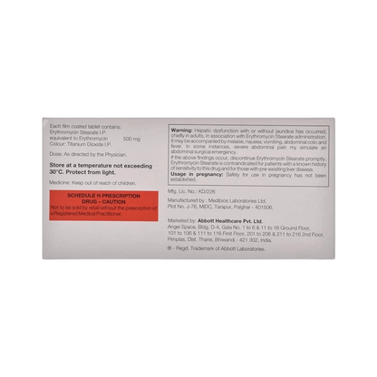 ERYTHROCIN-500MG TABLET