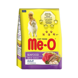 ME-O ADULT SEAFOOD DRY FOOD (L) - Animeal