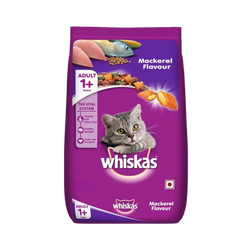 WHISKAS ADULT MACKEREL DRY FOOD (M) - Animeal