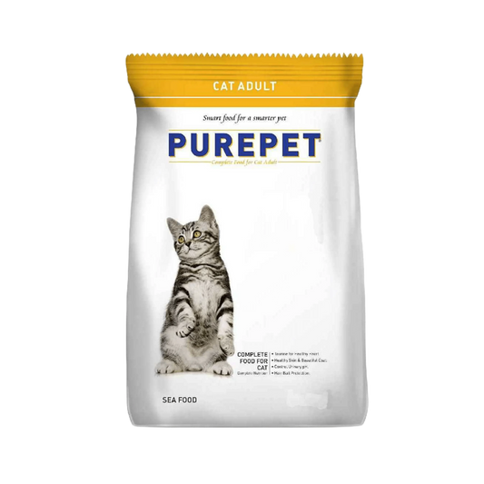 PUREPET SEAFOOD CAT DRY FOOD (L) 6KG
