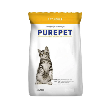 PUREPET SEAFOOD CAT DRY FOOD (L) 6KG