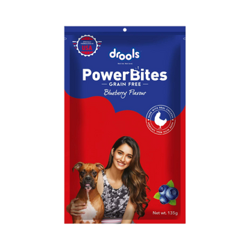 POWERBITES BLUEBERRY FLAVOUR TREAT 200GM