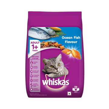 WHISKAS ADULT OCEAN FISH DRY FOOD (L) - Animeal