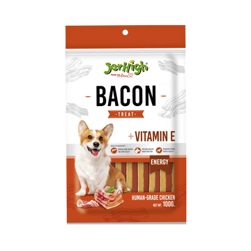 JERHIGH BACON DOG TREAT (L) - Animeal