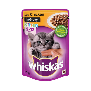 WHISKAS KITTEN CHIC JELLY FOOD - Animeal