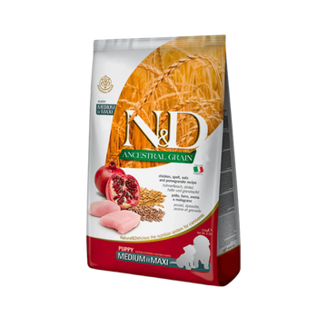 N&D AG CHIC PUP MAXI DRY FOOD (L) 12KG