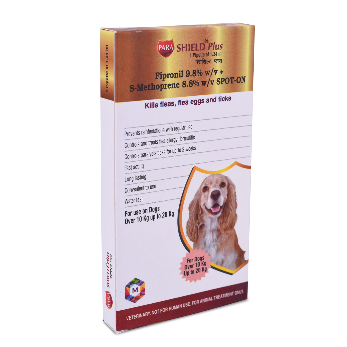 Parashield Plus Spot On Solution for Dog Over (10 kg up to 20 kg)