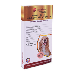 Parashield Plus Spot On Solution for Dog Over (10 kg up to 20 kg)