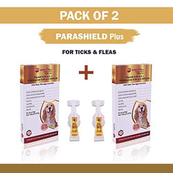Healthcare Parashield Plus Spot On for Dogs Weighing from 10 to 20 kg (Pack of 2)