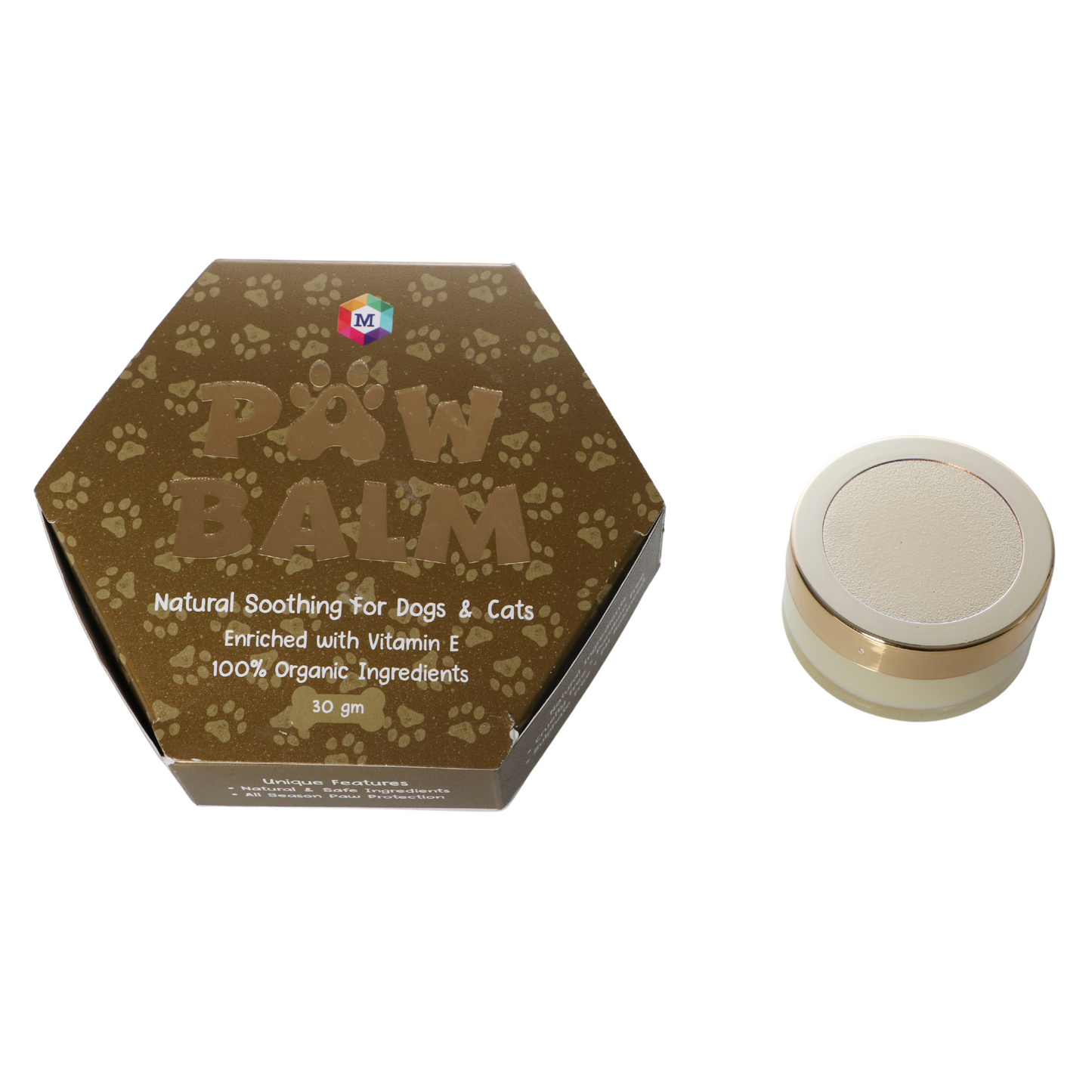 Paw Balm for Dogs & Cats - 30 gram (Pack of 2)