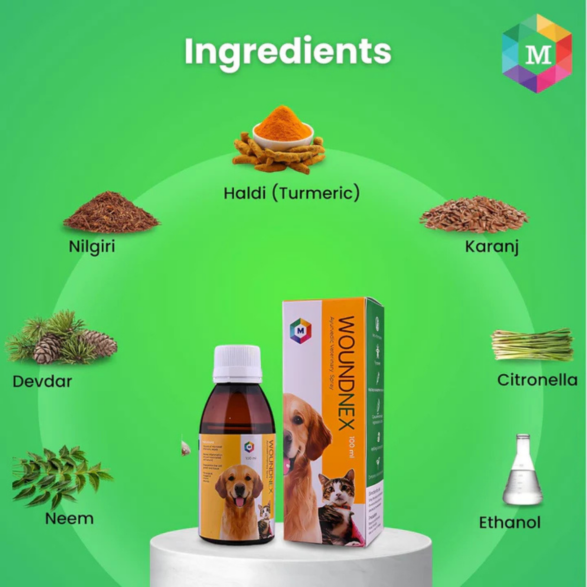 WoundNex Spray for Dogs & Cats | 100ml