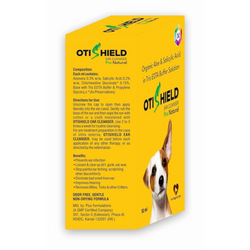 OtiShield Pro Natural Ear Cleanser for Dogs and Cats | 50 ml