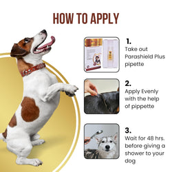 Parashield Plus Spot On Treatment for Dogs 10-20 kg(Pack of 3)