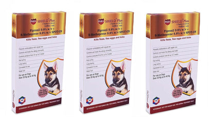 Healthcare Parashield Plus Spot On for Dogs (Over 20 Kg Up To 40 Kg) (Pack Of 3)