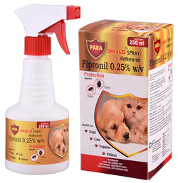 Parashield Fleas & Ticks Spray for Dogs and Cats - 250 ML