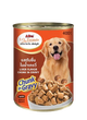A PRO LIVER CHUNK DOG CAN
