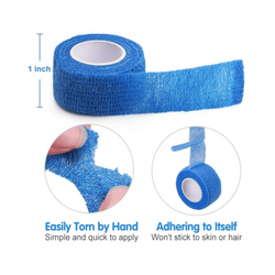 A-Tape Cohesive Bandage for Dogs and Cats, Large, 4.5m x 7 - Animeal