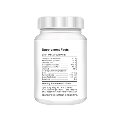 ABSOLUTE SKIN & COAT TABLET (L) - Animeal