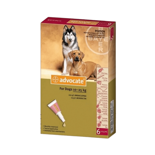 ADVOCATE (10-25KG) DOG SPOT ON - Animeal